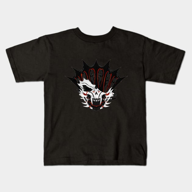 Code Vein - Ivy Mask Kids T-Shirt by Anrui